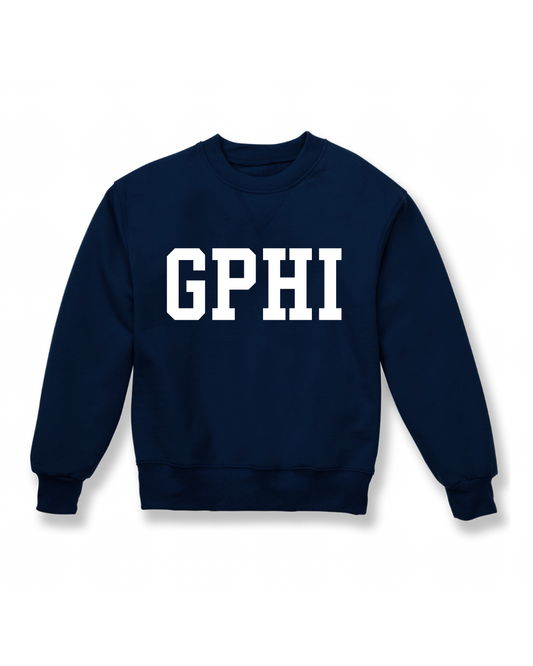 Varsity Sweatshirt - Gamma Phi Beta
