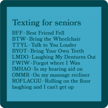 DOM Coaster - Texting for Seniors