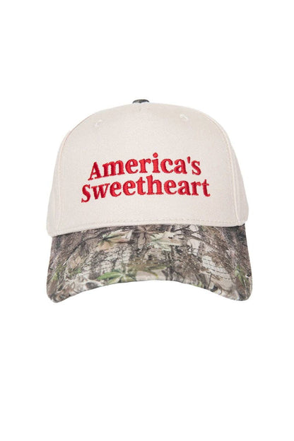 America's Sweetheart Hat - Blue Stripe