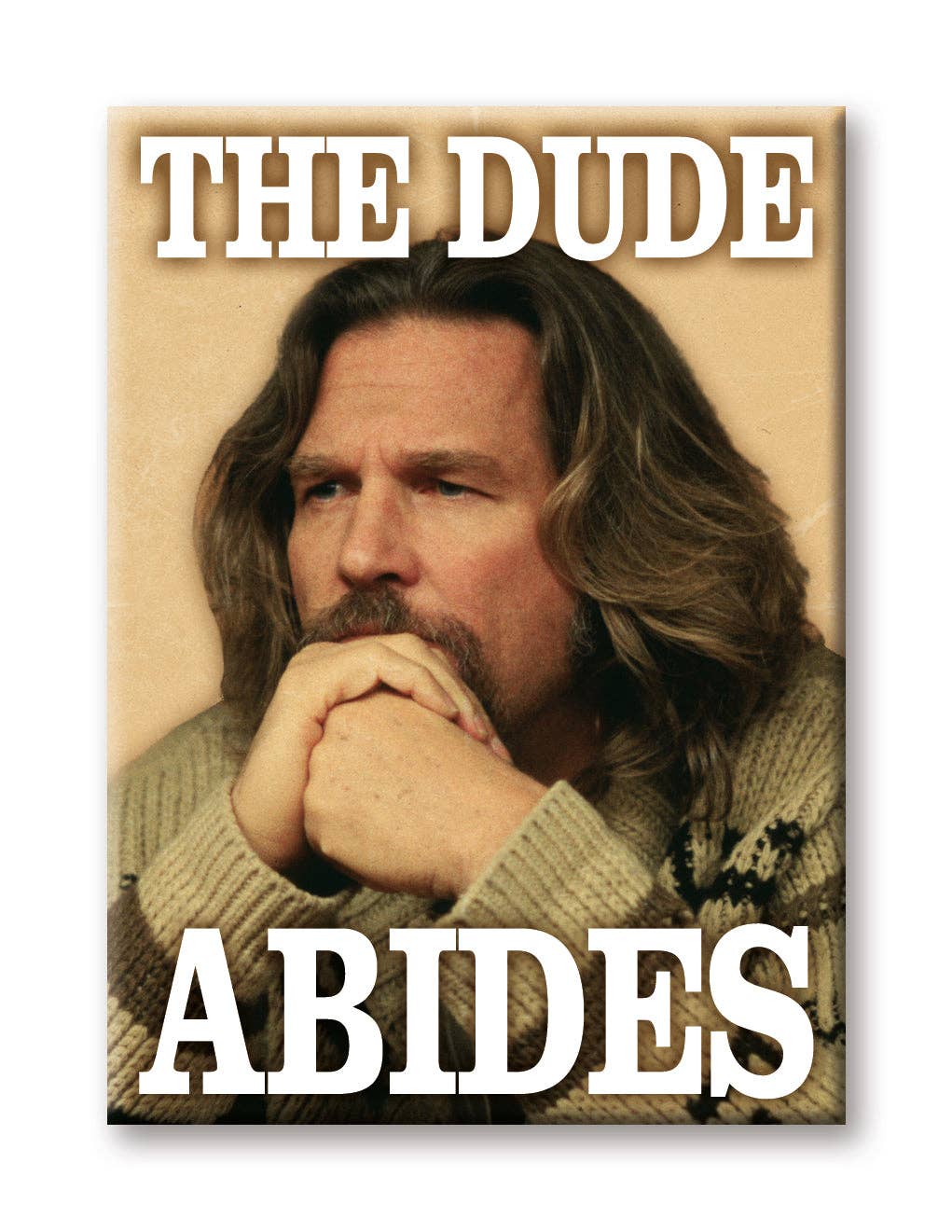 The Big Lebowski - The Dude Abides Magnet