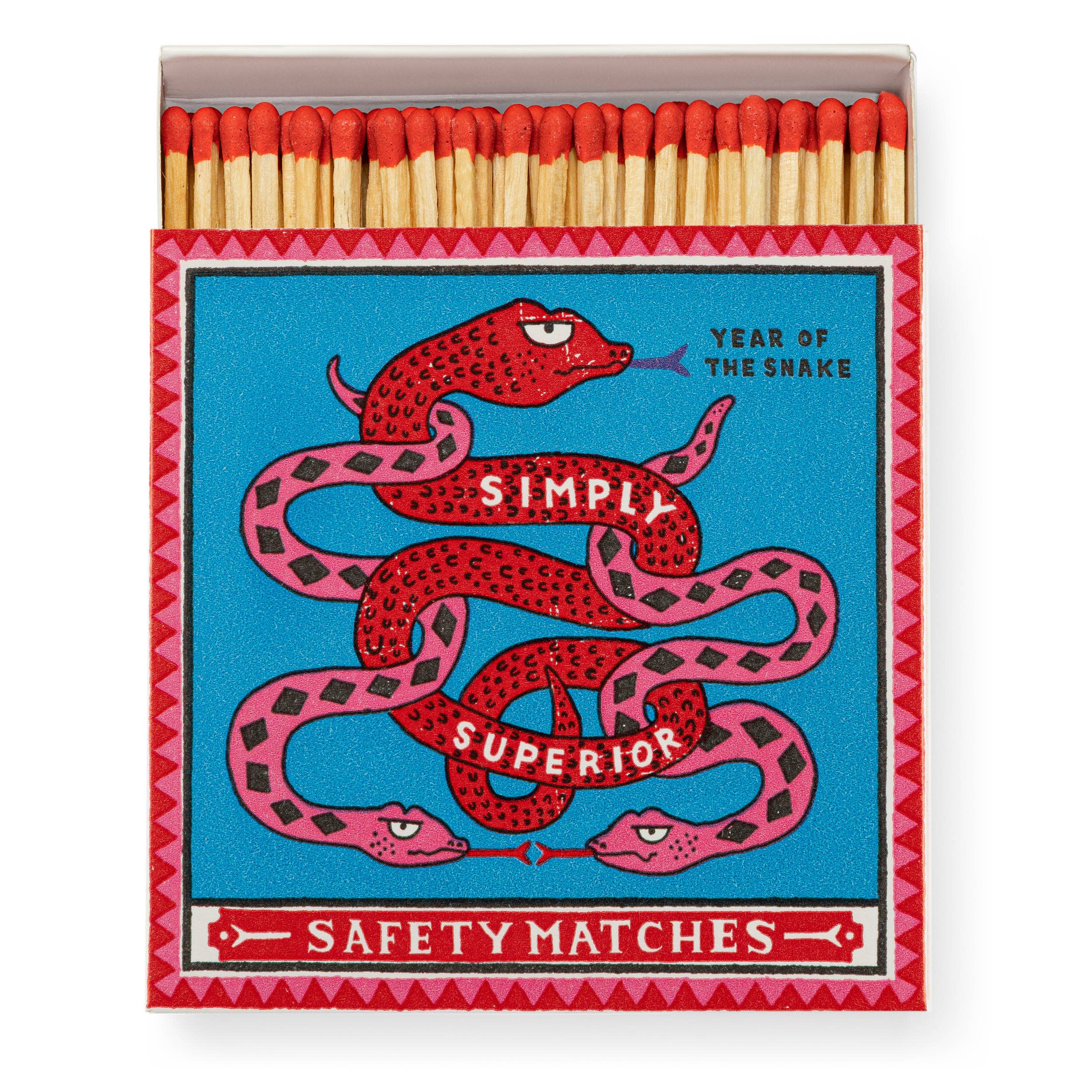 Year of the Snake | Square - Safety Matches – A Little Happy