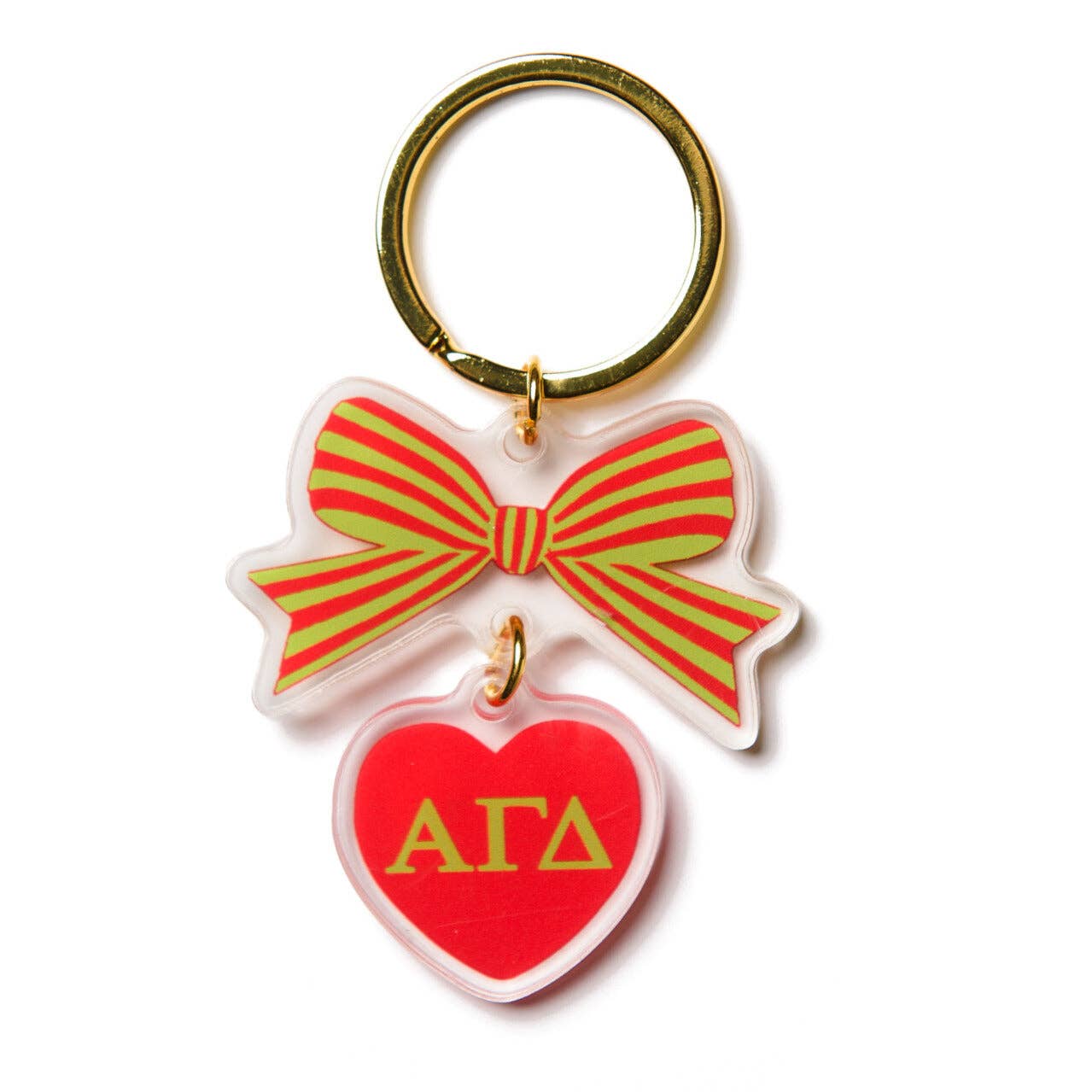 Bow Keychain - Chi O