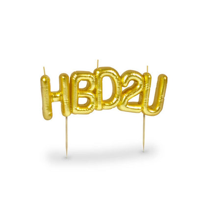 Party Candles - HBD2U