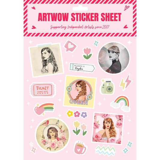 Queen Tay Sticker Sheet