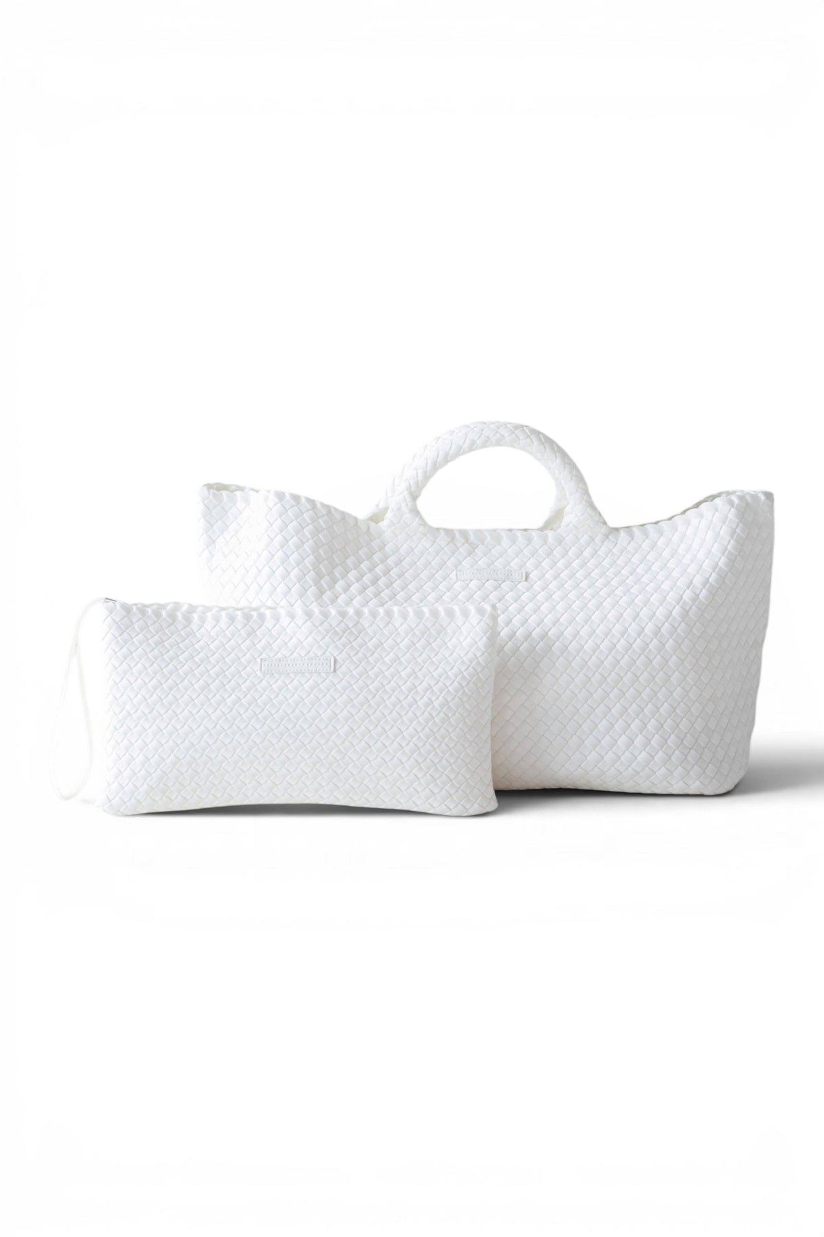 Woven Mahjong Bag - Magenta