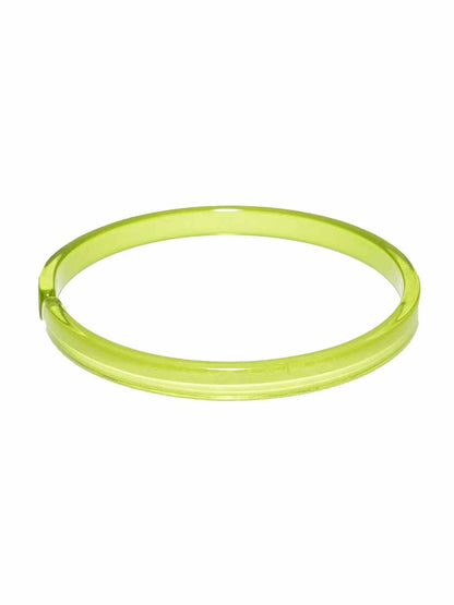 Lauren Resin Bracelet - Lime