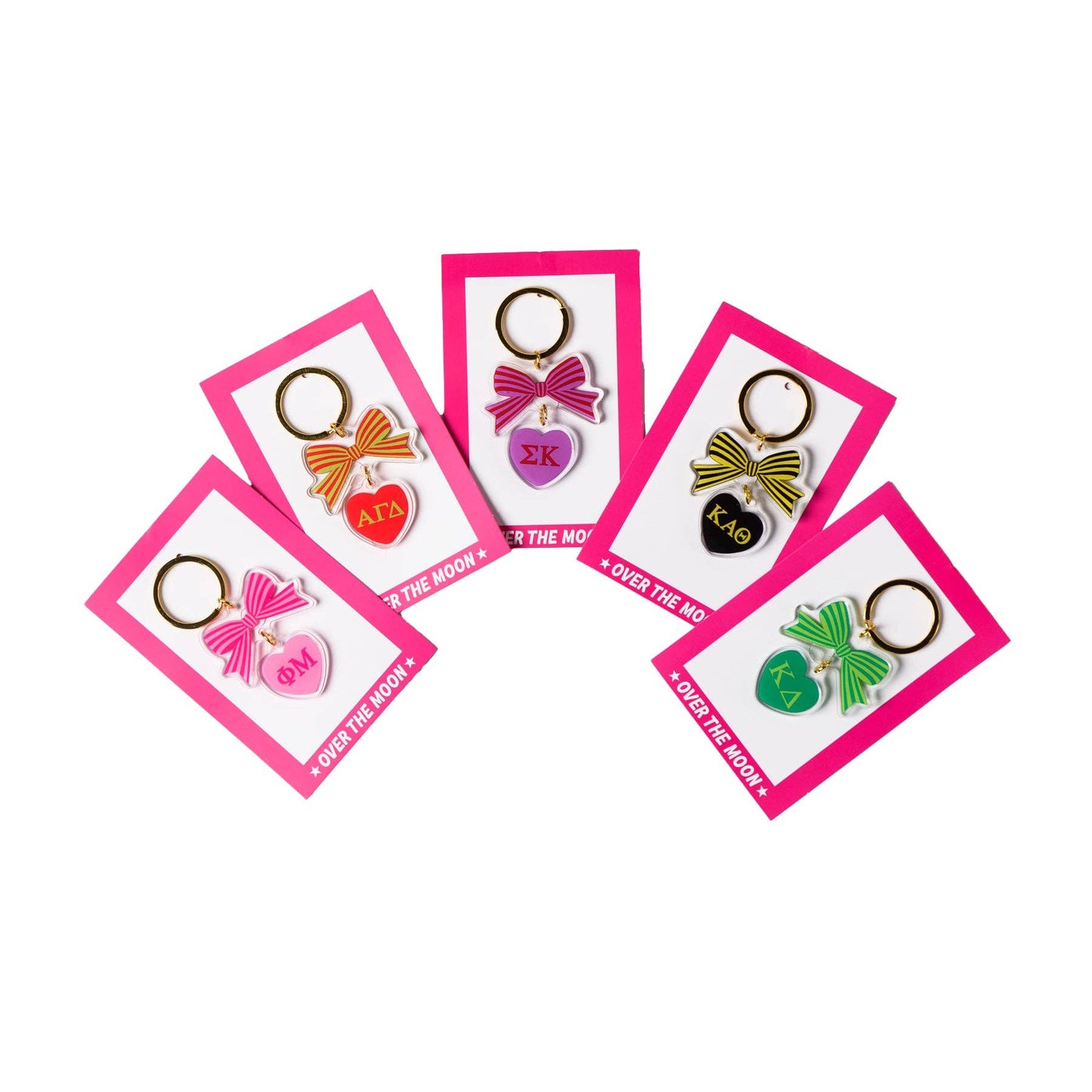 Bow Keychain - Chi O