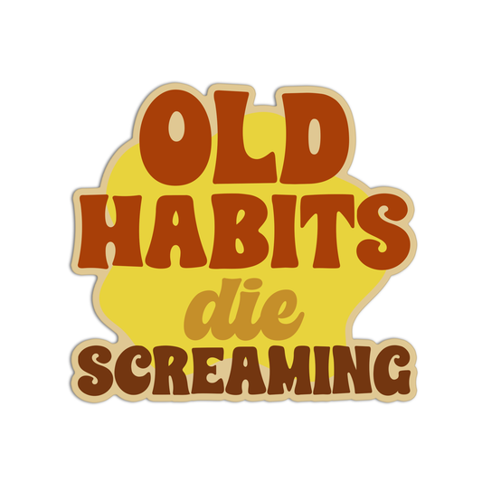 Old Habits TTPD Taylor Swift Sticker