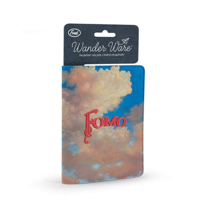 Passport Wallet - FOMO by Wayne White