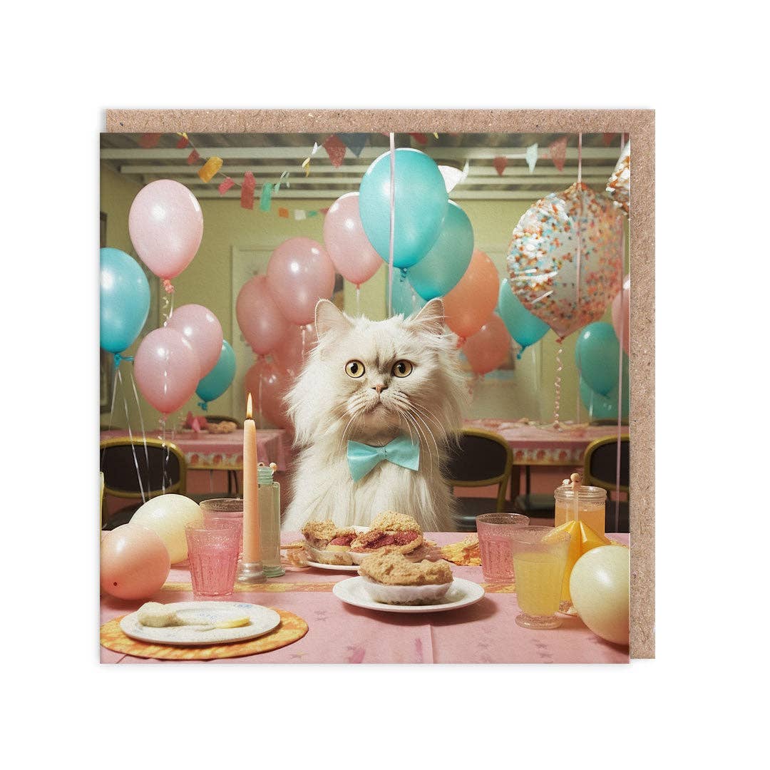 Cat Birthday Card