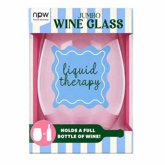 Liquid Therapy - Jumbo Wine Glass