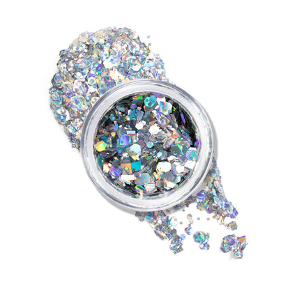 Macro Glitter | Silver-Lunar