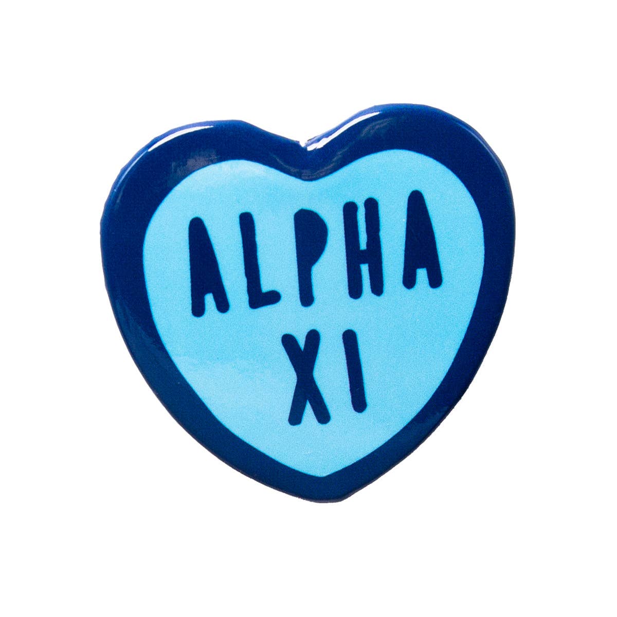 Sweet Heart Button: Chi Omega