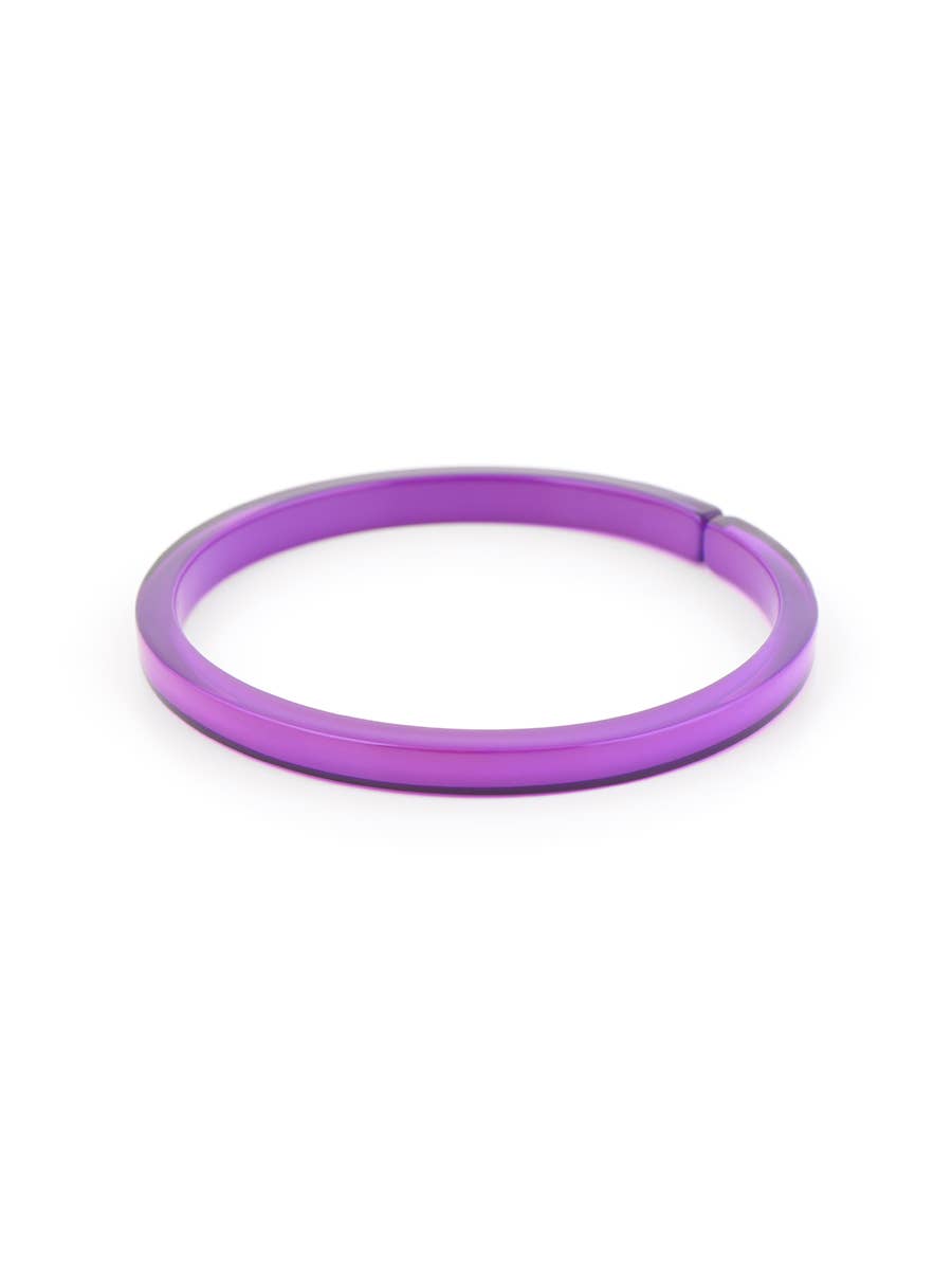 Lauren Resin Bracelet - Berry