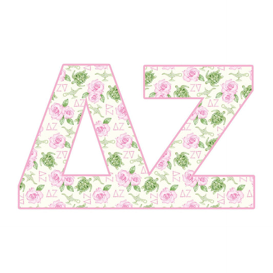 Delta Zeta Acrylic Shelf Decor
