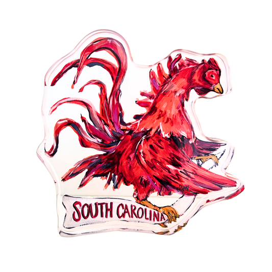 Gamecock Acrylic : Large