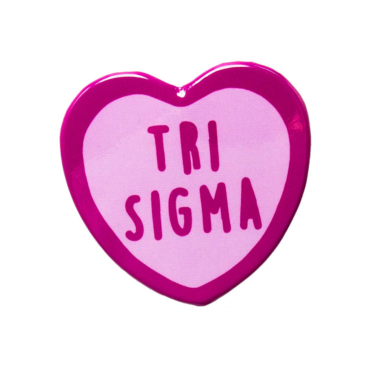 Sweet Heart Button: Gamma Phi