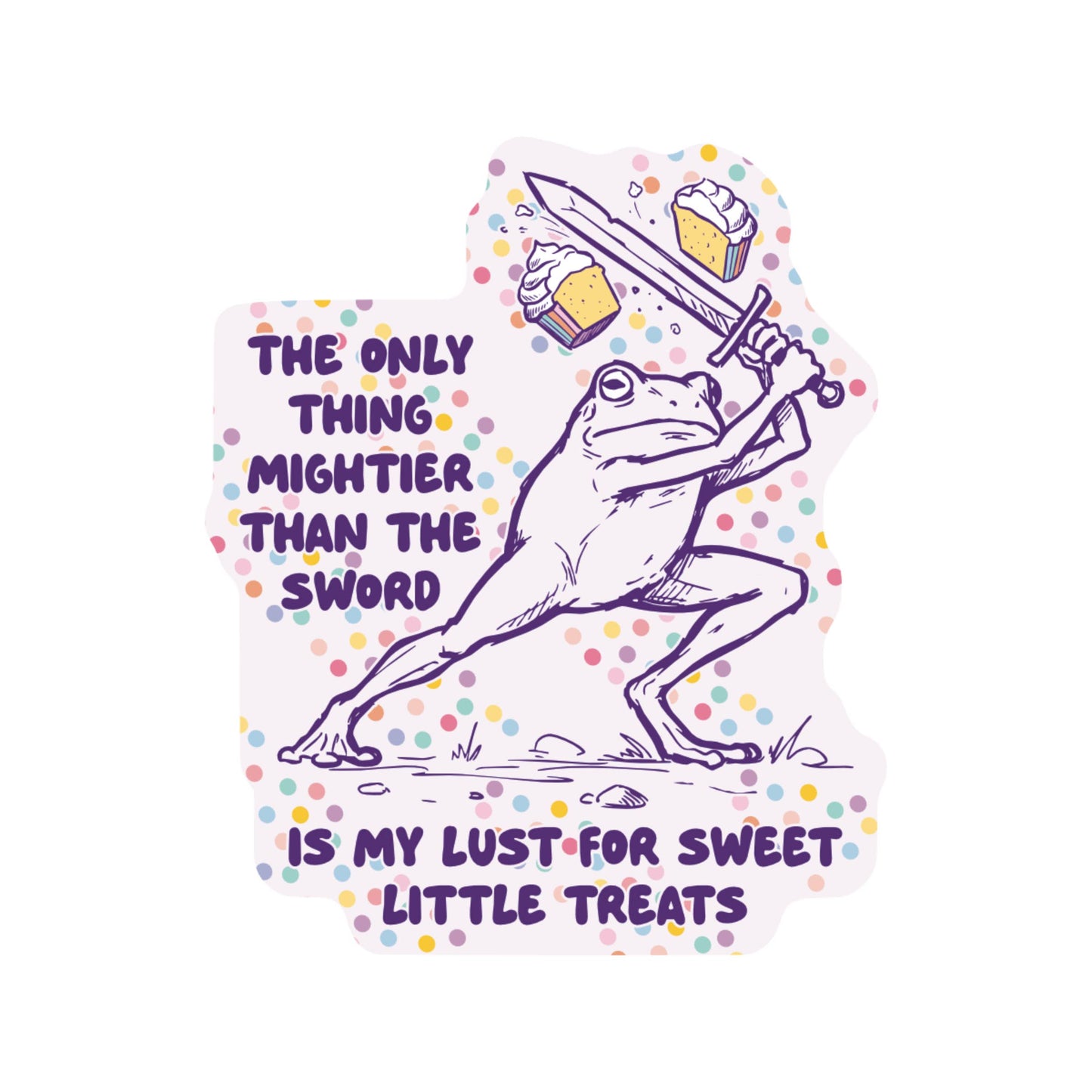 Lust for Sweet Little Treats Sticker