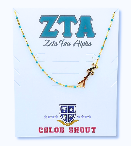 ZTA Side Necklace