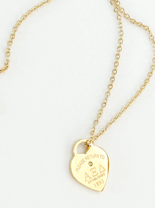 AXiD Please Return Necklace