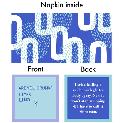 DOM Napkin - My back goes out