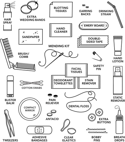 Shemergency Kit for Brides