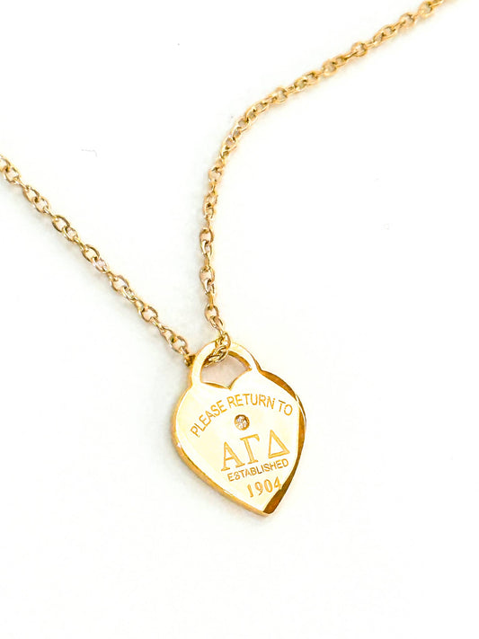AGD Please Return Necklace
