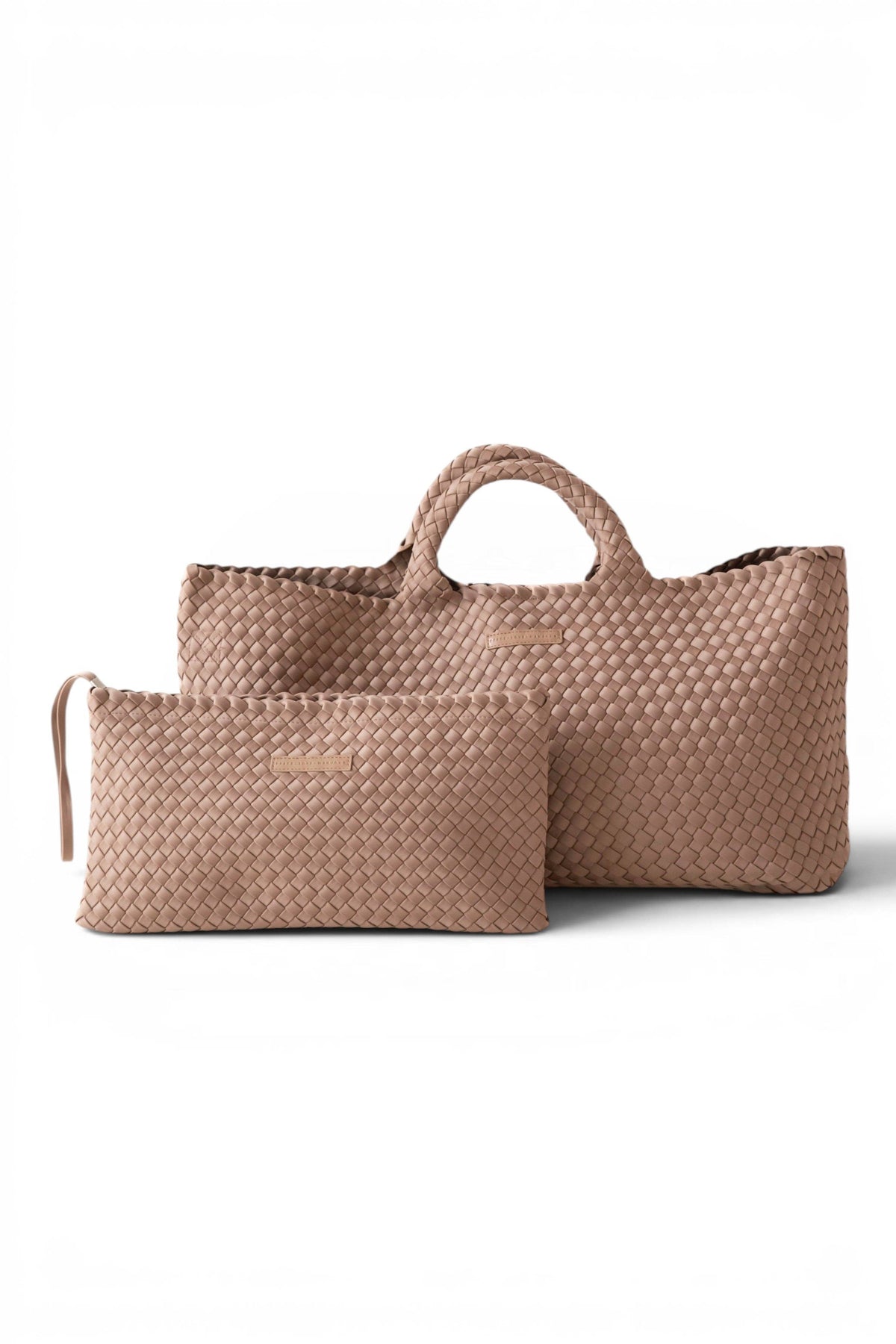 Woven Mahjong Bag - Magenta