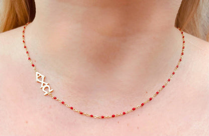 AXO Side Necklace
