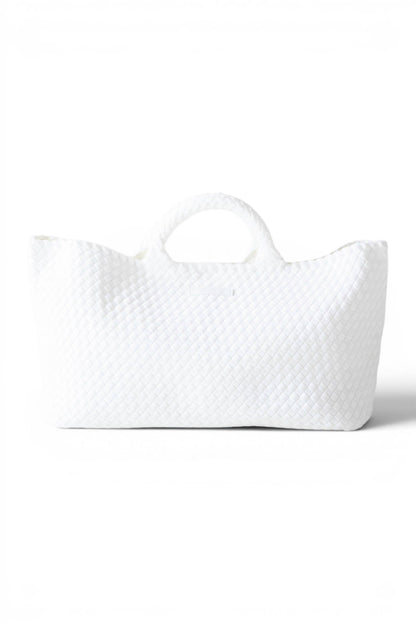Woven Mahjong Bag - Magenta