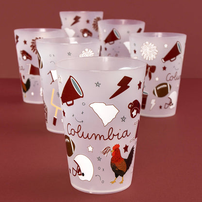 Columbia Football Game Day 16oz Stadium Cups