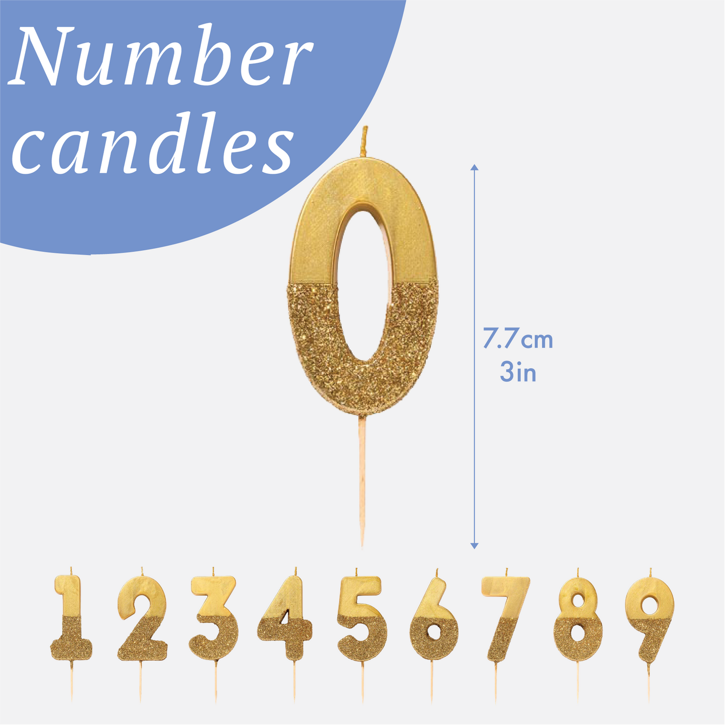 Birthday Number Candles