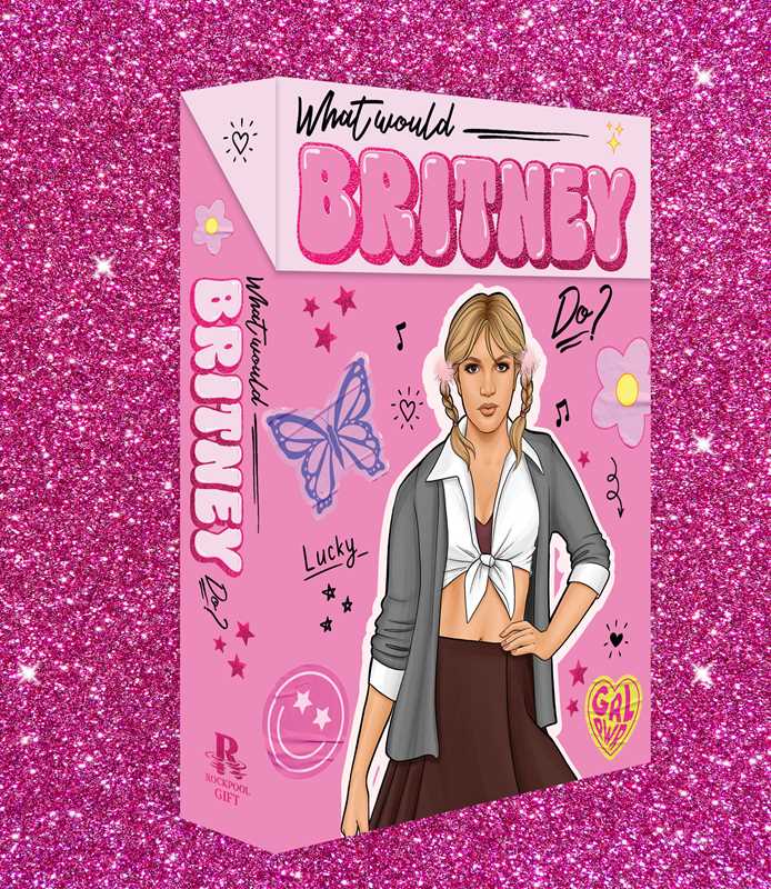 What Would Britney Do? by Rockpool  Publishing: Flashcards; 24 pages / English