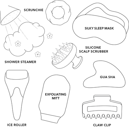 Pinch Provisions - Super Spa Set | Sea Glass | Spa Gifts