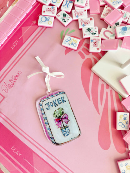 Mahjong Chic Ornament