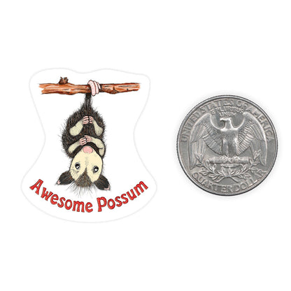 Possum - Mini Sticker