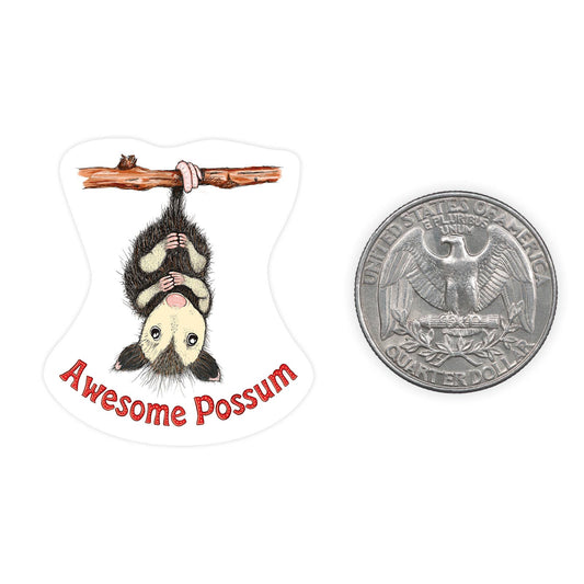 Possum - Mini Sticker