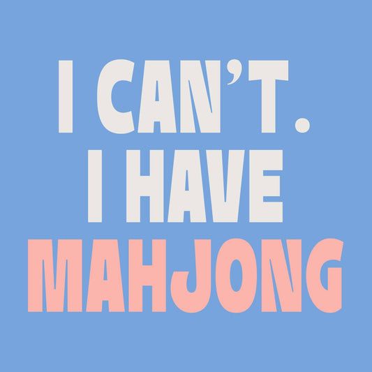Mahjong Napkin - I Have Mahjong