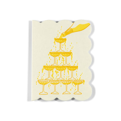 Mini Letterpress Enclosure Card | Champs Tower