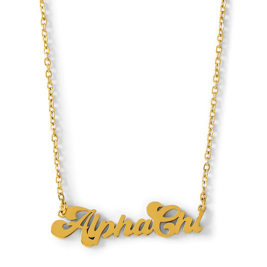 AXO Retro Gold Necklace