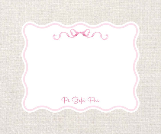 Pi Phi Coquette Notecards