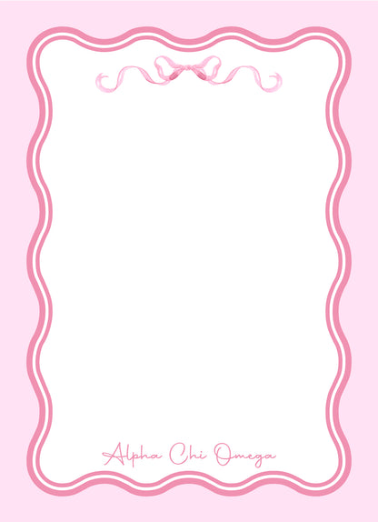 AXO Coquette Notepad
