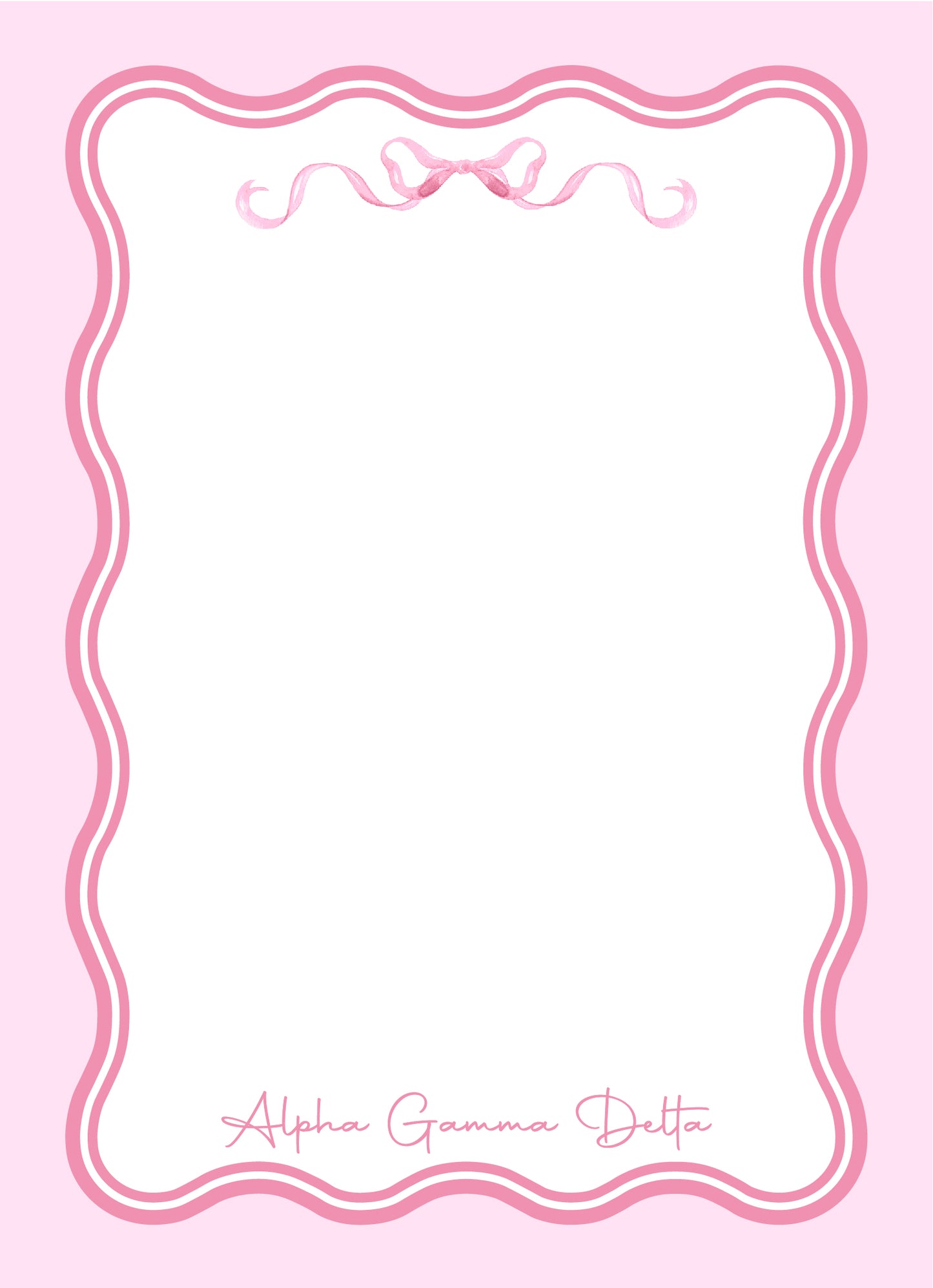 AGD Coquette Notepad