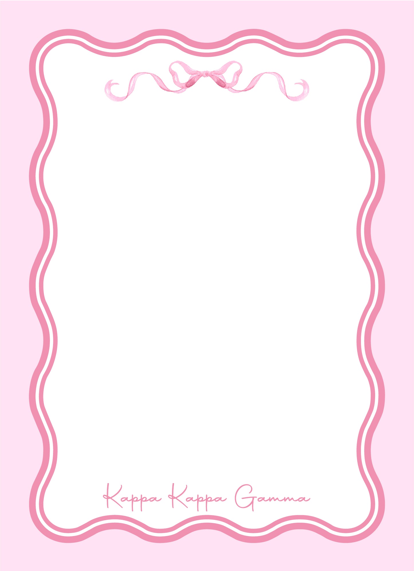 KKG Coquette Notepad