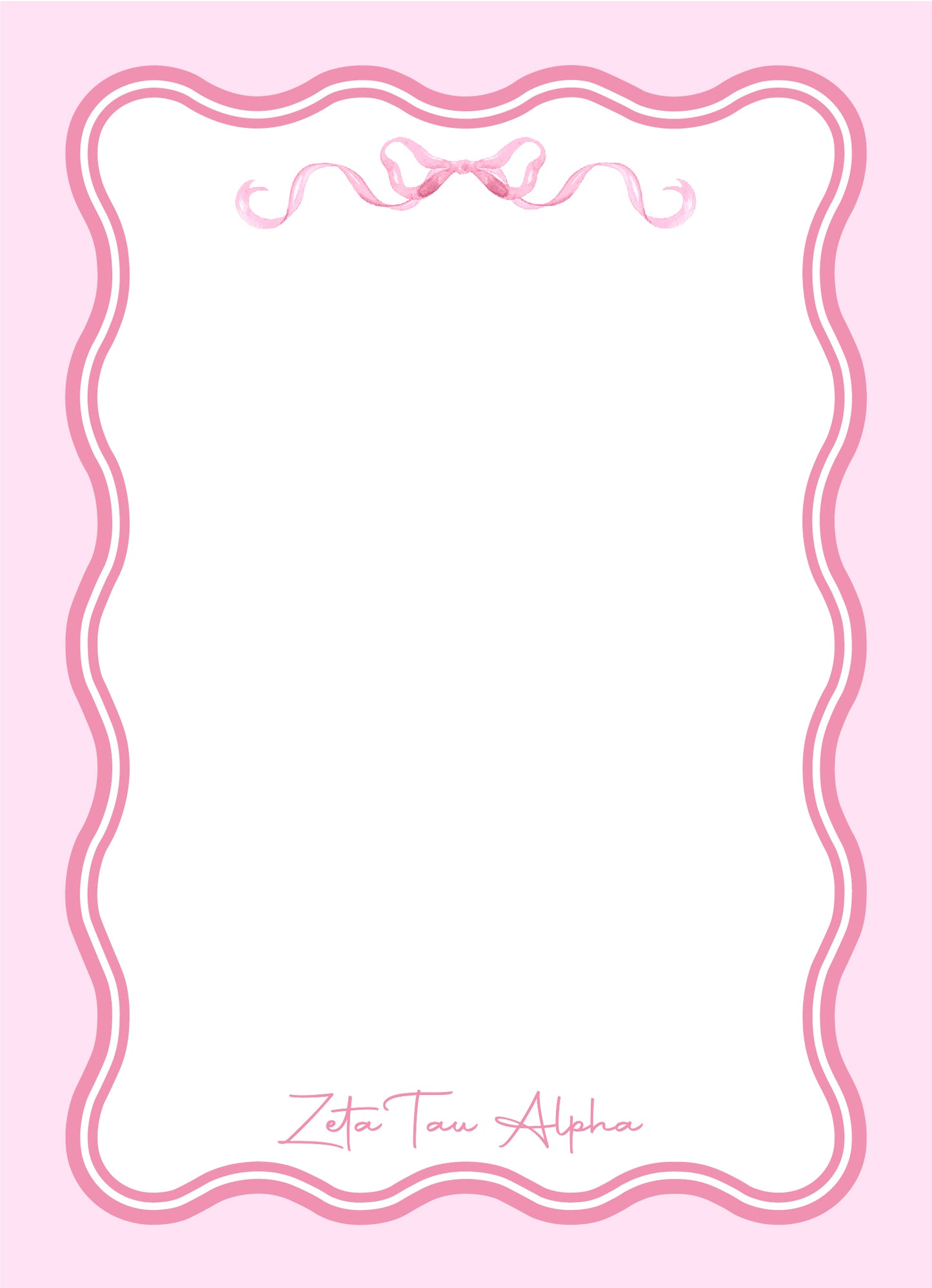 ZTA Coquette Notepad