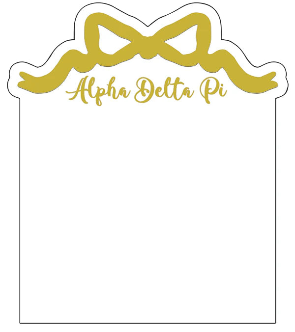 ADPi Acrylic Bow Frame