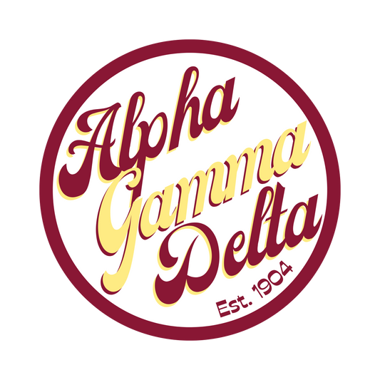 AGD Greek Retro Button
