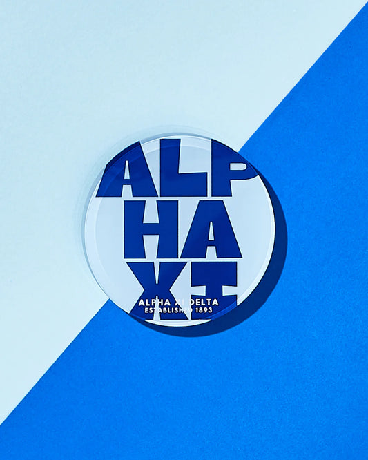 Acrylic Two-Tone Coaster - AXiD