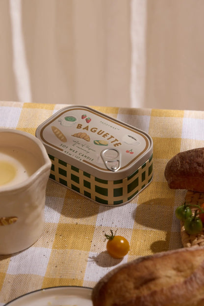 French Baguette - Bistro Tin 4.5 oz Candle