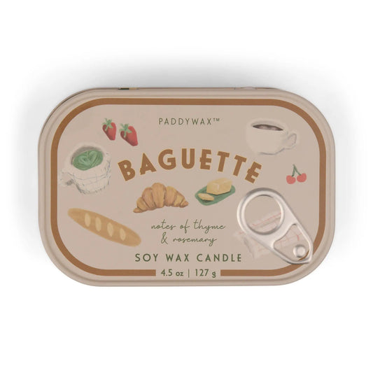 French Baguette - Bistro Tin 4.5 oz Candle
